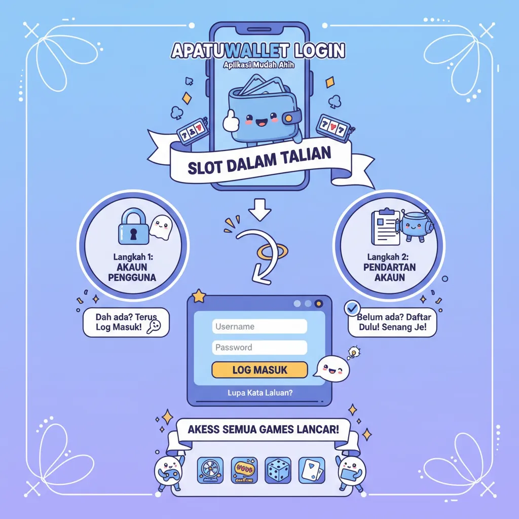 Cara Log Masuk Apatuwallet dan Akses Slot Dalam Talian