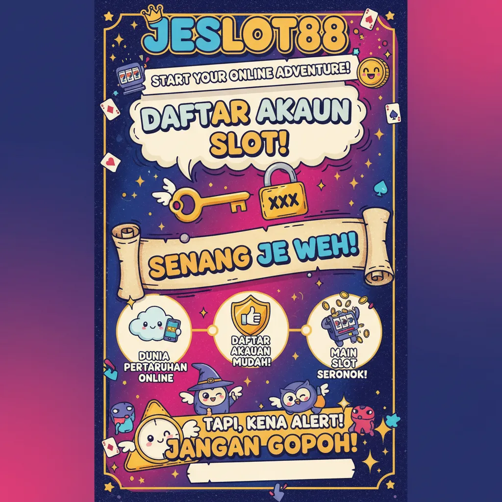 Panduan Daftar Akaun Jeslot88 & Slot