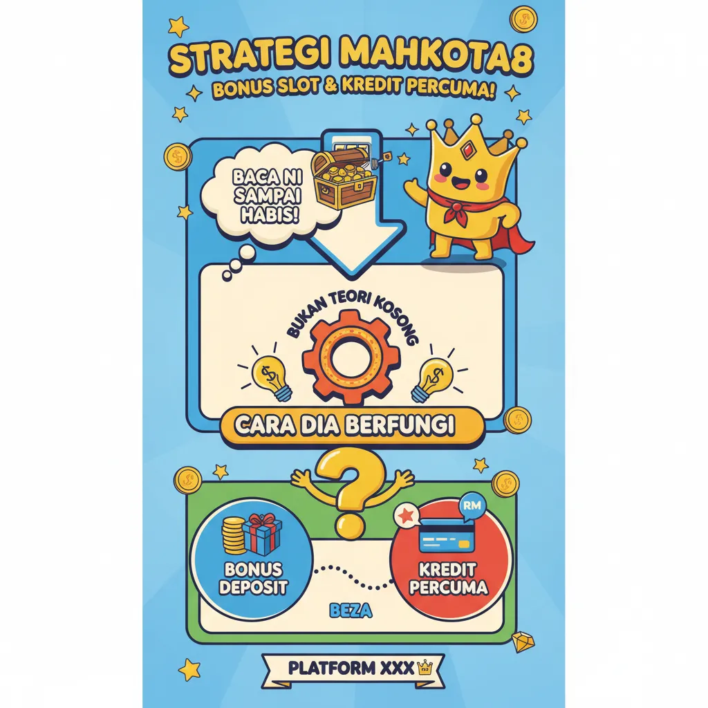 Strategi Mahkota8: Bonus Slot & Kredit Percuma