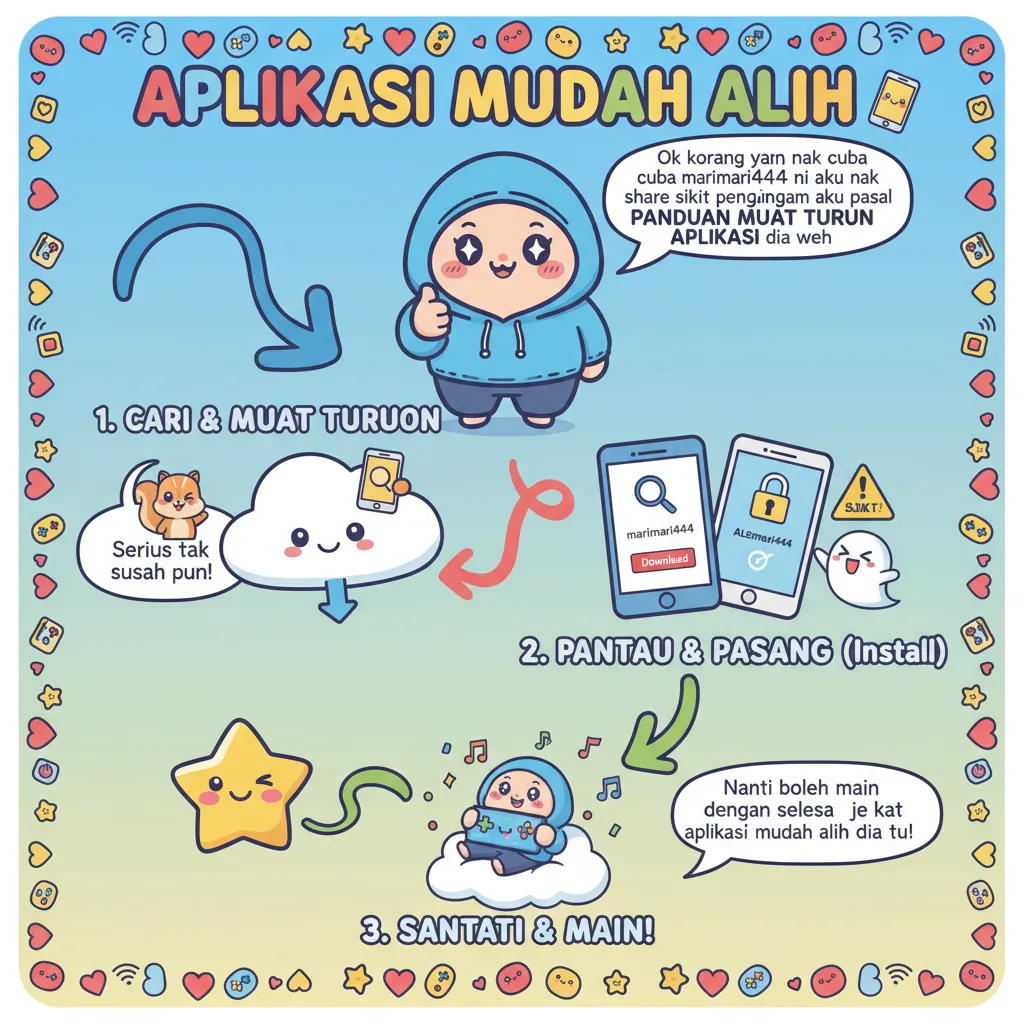 Panduan Muat Turun Aplikasi marimari444