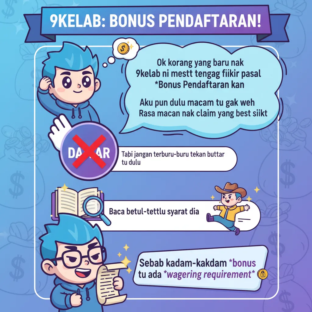 9kelab: Bonus Pendaftaran & Permainan Slot
