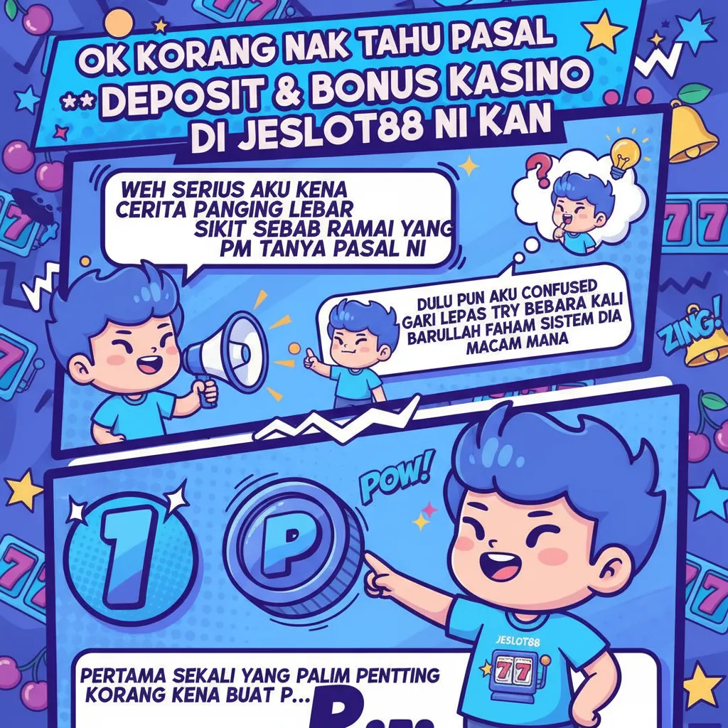 Deposit & Bonus Kasino di Jeslot88