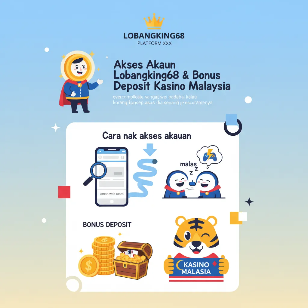 Akses Akaun Lobangking68 & Bonus Deposit Kasino Malaysia