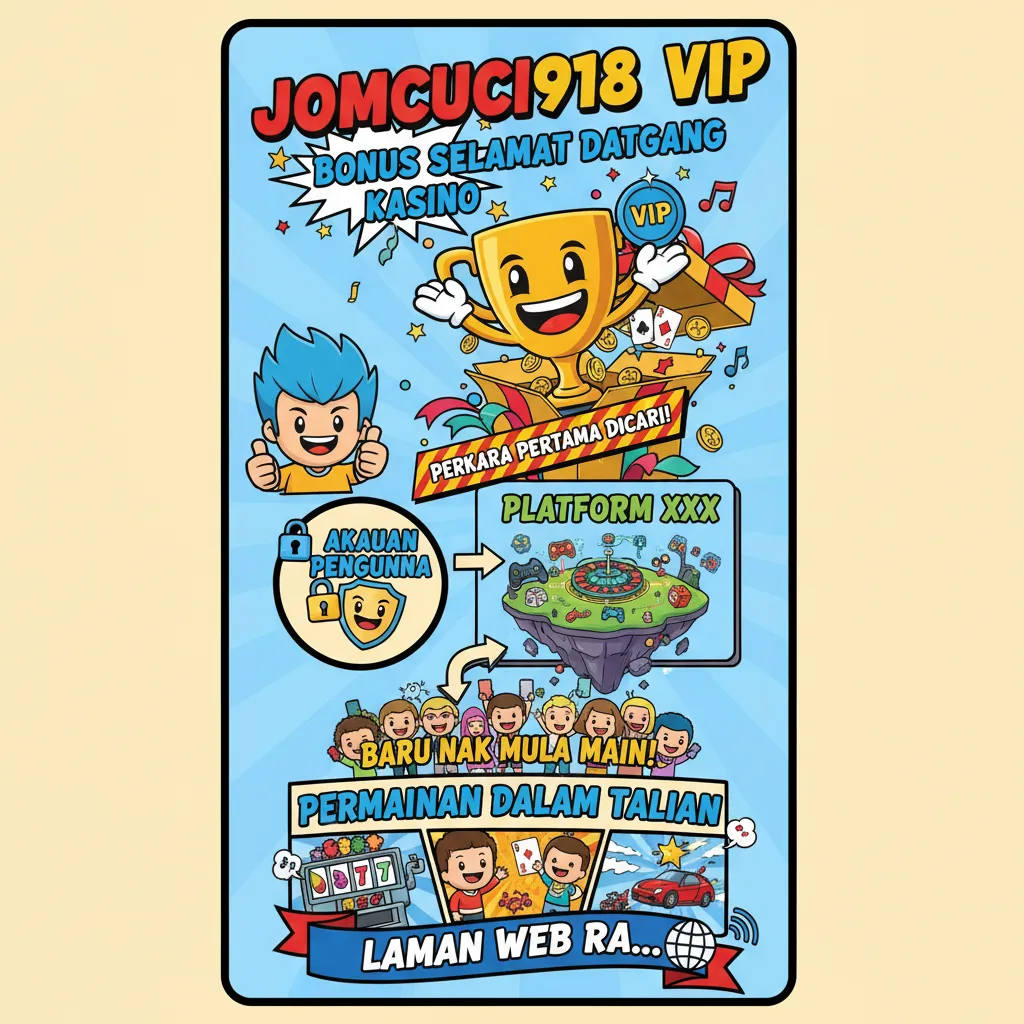 Bonus Selamat Datang Kasino Jomcuci918 VIP