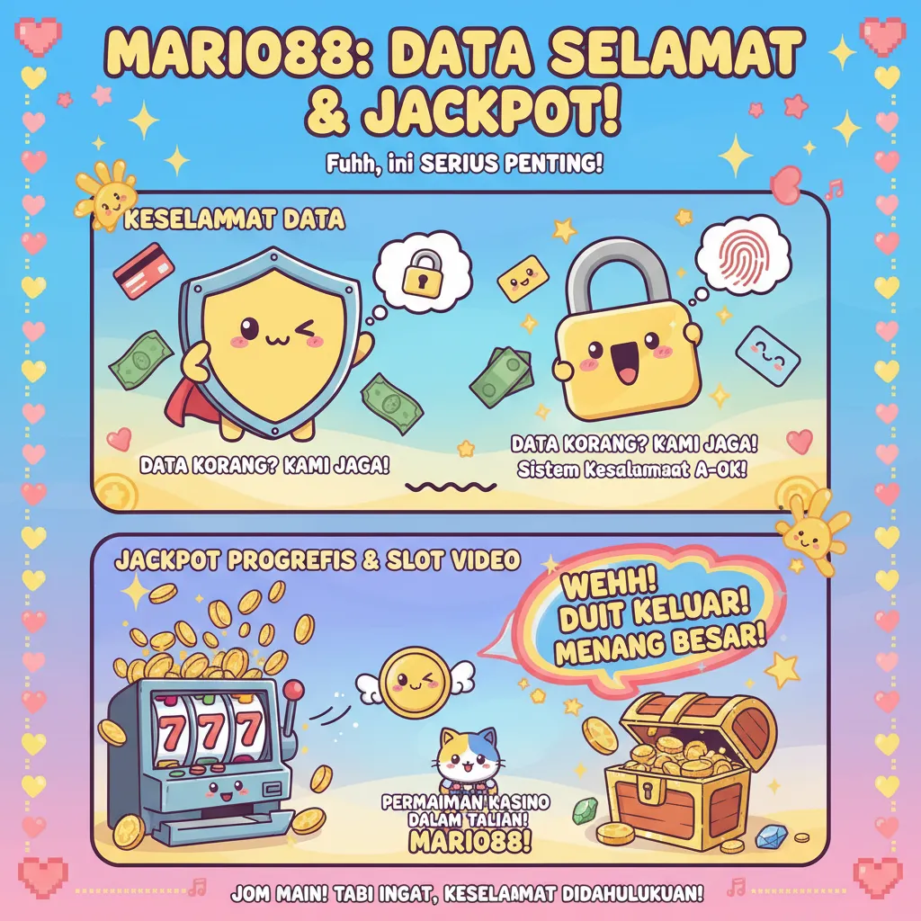 Keselamatan Data Mario88 & Jackpot Progresif
